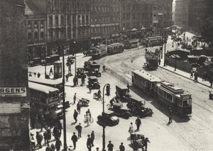 برلين: Alexanderstrasse (b / w photo) بواسطة ساشا ستون