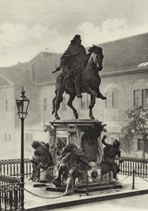 برلين: Der Grosse Kurfurst ؛ نصب الناخب العظيم (صورة b / w) بواسطة ساشا ستون