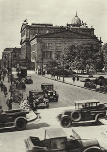 برلين: Schauspielhaus (b / w photo) بواسطة ساشا ستون