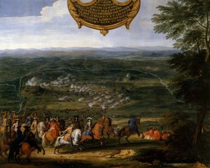 حرب الثلاثين عامًا (1618-1648): "معركة نوردلينجن في 1645" معركة ألرهايم ، التي تسمى أيضًا معركة نوردلينجن الثانية (أو نورلينج) في 3/8/1645 ، عارضت فرنسا بقيادة لويس الثاني أمير بوربون (بوربون كوندي) قال كوندي العظيم ضد