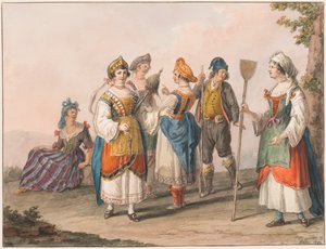 أزياء جنوب كالابريا بواسطة سافيريو ديلا جاتا