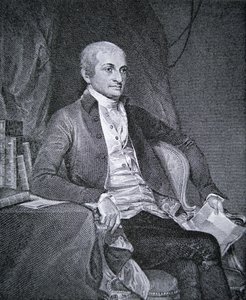 John Jay (1745-1829) (engraving) بواسطة المدرسة الأمريكية