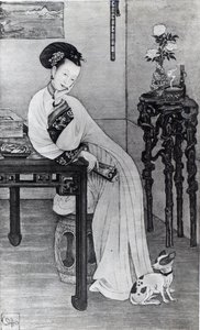 Empress Dowager Cixi (litho) بواسطة المدرسة الصينية