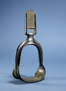 الرِّكاب ، من شمال غرب الصين أو سيبيريا ، القرن السادس أو السابع (برونزي) بواسطة المدرسة الصينية