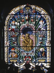 نافذة Apse (زجاج ملون) بواسطة مدرسة التشيكية