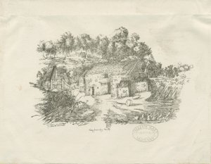 Biddulph - Knypersley Mill: الطباعة الحجرية (مصقولة) ، [عام 1826] (مطبوعة) بواسطة مدرسة اللغة الإنجليزية