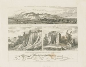 Dudley - Wren's Nest Hill: نقش على الصلب ، بدون تاريخ [؟ القرن التاسع عشر] (طباعة) بواسطة مدرسة اللغة الإنجليزية