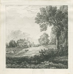 Eccleshall - Biana Hall: الرسم بالقلم الجاف والحبر ، و [عام 1830] (رسم) بواسطة مدرسة اللغة الإنجليزية