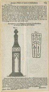 الكراث - "الأعمدة العتيقة": نقش على الخشب ، بدون تاريخ [عام 1779] (طباعة) بواسطة مدرسة اللغة الإنجليزية