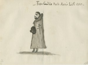 Lichfield - Guildhall [Guildsman]: غسل الرسم و [القرن الثامن عشر] (الرسم) بواسطة مدرسة اللغة الإنجليزية
