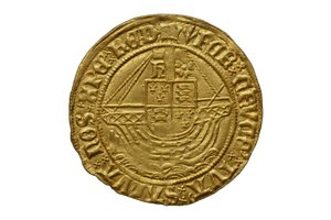 عملة تيودور من Asthall Hoard بواسطة مدرسة اللغة الإنجليزية