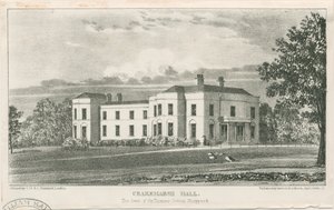 Uttoxeter - Crakemarsh Hall: الطباعة الحجرية ، بدون تاريخ [عام 1839] (طباعة) بواسطة مدرسة اللغة الإنجليزية