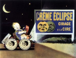 الإعلان عن تلميع الشمع "" Eclipse Creme "" بواسطة المدرسة الفرنسية