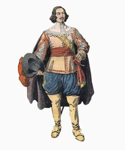 D'artagnan في "الفرسان الثلاثة" للكاتب الكسندر دوما في مجلة الروايات الشعبية اللامعة.