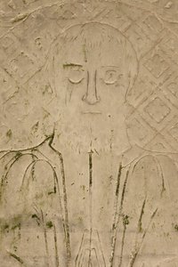التفاصيل من ارتياح الدير (الحجر) بواسطة المدرسة الفرنسية