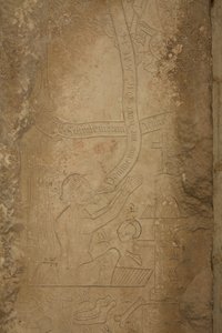 التفاصيل من ارتياح الدير (الحجر) بواسطة المدرسة الفرنسية