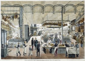 مطاعم رائعة في باريس: المأكولات الجديدة في Café Riche ، التي تأسست عام 1785 ، وتوسعت عام 1865. بواسطة المدرسة الفرنسية