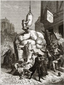 حرب الدقيق: نهب المخابز في باريس حوالي عام 1775 (أولى ثمار الثورة الفرنسية)