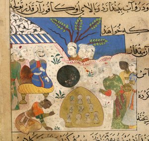 من نعمة نصير الدين شاه بواسطة المدرسة الهندية