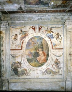 جدار في حمام Cosimo I de 'Medici (1519-74) بواسطة المدرسة الايطالية
