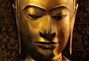 Head of a Buddha image