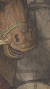 رأس الحصان ، 1500-1550. بواسطة مدرسة رافائيل.