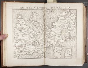 أوروبا ، من Cosmographia ، 1544