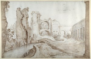 Ruins of the Thermae of Titus بواسطة سيباستيان فرانكس