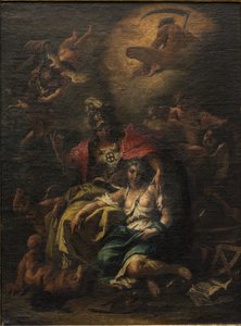 Minerva (oil on canvas) بواسطة سيباستيانو ريتشي