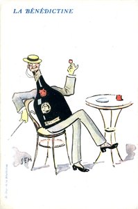 French advertisement for Bénédictine liqueur بواسطة سيم