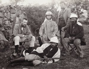 مجموعة المستكشفين ، منطقة يهودا ، فلسطين ، 1867