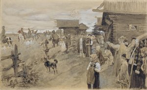الصيد مع بورزوا ، 1907