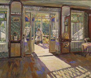 في منزل ، 1913