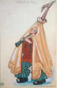 Strawinsky ، Petruschka - Sudeikin بواسطة سيرجي يوريفيتش سوديكين