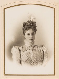إليزابيث فيودوروفنا دي روسي (إليزابيث دي هيس دارمشتات) (1864-1918) - أميرة هيسن من نهر الراين ، الدوقة الكبرى إليزابيث فيودوروفنا من روسيا ، بقلم ليفيتسكي ، سيرجي لفوفيتش (1819-1898). صور الألبومين. مجموعة خاصة