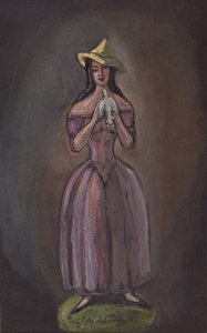 امرأة باللون الأرجواني Olga Glebova-Sudeikina