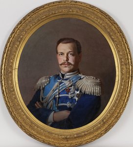 صورة الإمبراطور ألكسندر الثالث 1845-1894 ، كاليفورنيا 1865