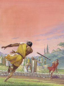 رومولوس وريموس (غواش على ورق)