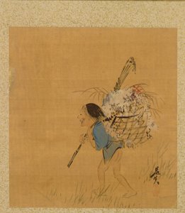 ورقة من ألبوم الموضوعات الموسمية: جرة الشاي والكؤوس ، 1847.