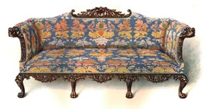 أريكة الماهوجني ، 1906 بواسطة شيرلي تشارلز Llewellyn Slocombe