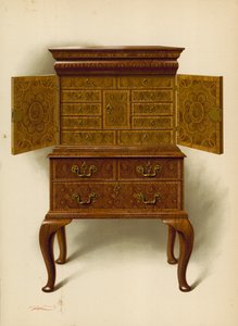خزانة الجوز ، ملك إدوارد دنت (chromolitho) بواسطة شيرلي تشارلز Llewellyn Slocombe