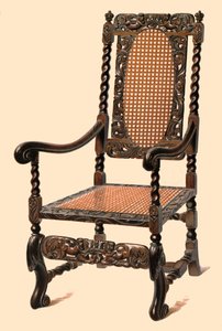 كرسي الجوز ، 1905 بواسطة شيرلي تشارلز Llewellyn Slocombe