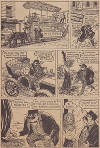 "Desperate Desmond" ، شريط رسوم متحركة ، c1955. بواسطة شيرلي ماركهام