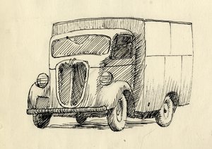 لوري ، 1951. بواسطة شيرلي ماركهام