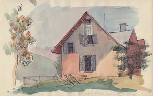 "Rifugio Boni، Le Sole، Tione"، c1950. بواسطة شيرلي ماركهام