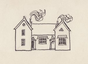 The School House ، Little Bedwyn ، 1980s. بواسطة شيرلي ماركهام