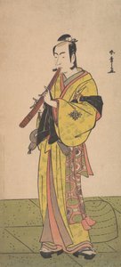 Ichikawa Bennosuke كرجل في Komuso Attire ، حوالي 1788. بواسطة شونشو
