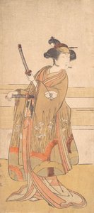 أونو تاميزو بصفتها امرأة ساموراي ، حوالي 1775 أو 1776.