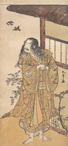 التاسع Ichimura Uzaemon في دور Shunkan ، حوالي عام 1778. بواسطة شونشو