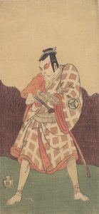 ماتسوموتو كوشيرو الثالث في دور ماتسومارو في سوغاوارا ، صيف 1768. بواسطة شونشو